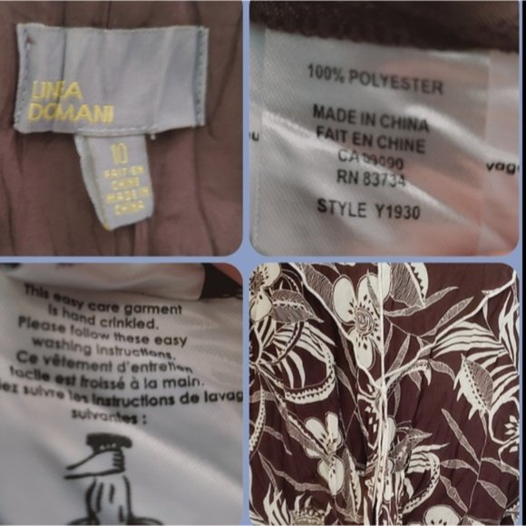 Linea Domani Creped Maxi Dress- Size 10 - Picture 15 of 15